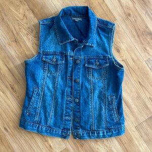 Denim Vest size medium
